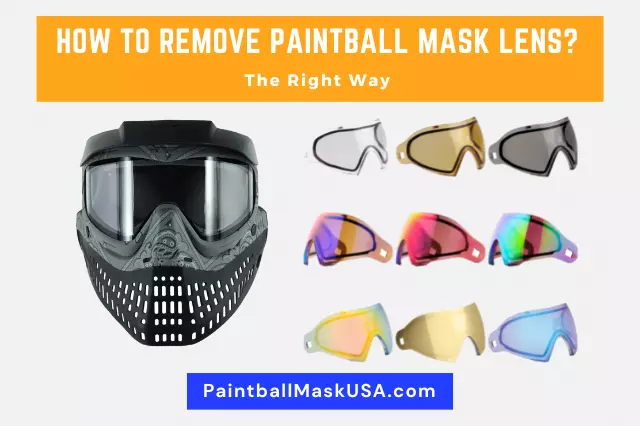 How To Remove Paintball Mask Lens – The Right Way